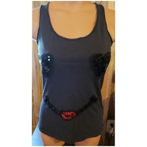 XXXI Sequin Tank Top S